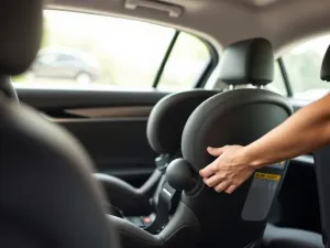 Dwie różne rękawice motocyklowe na siedzeniu motocykla, porównanie tekstylnych i skórzanych z widocznymi ochraniaczami.