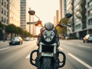 Mechanik trzyma korek oleju z jasnobrązowym szlamem, zbliżenie na silnik samochodu w otwartej komorze silnika