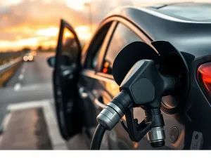 Quad zaparkowany na leśnej ścieżce w spokojnym, słonecznym lesie, ilustrujący temat poruszania się quadem po lesie