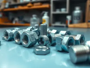 Stopa motocyklisty naciska dźwignię zmiany biegów na nowoczesnym motocyklu, w tle pusta droga i zieleń.