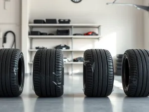 Porsche Cayenne z agresywnym body kittem z przodu, podkreślone zderzak, progi i większe felgi na tle miasta